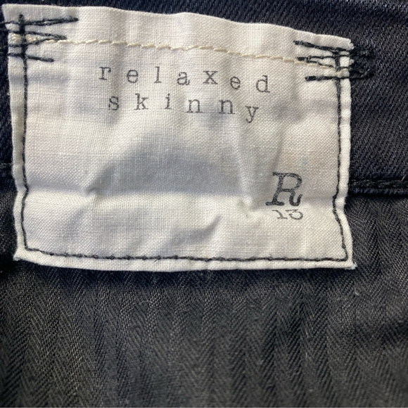 R13 Relaxed Skinny Jeans - 24 (Fits big 25) - Picture 13 of 16